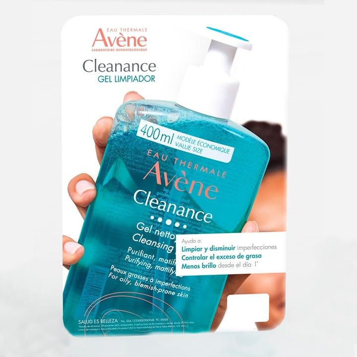 Avene Cleanance Gel Limpiador 400Ml + 200Ml Pack, Avene, SKIN_CLEANING_AGENT