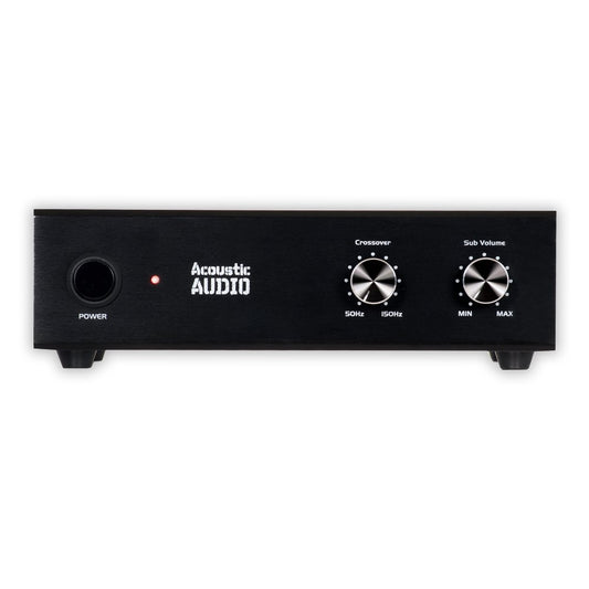 Amplificador de Subwoofer Pasivo WS1005 Audio Acústico 200 W para Cine en Casa