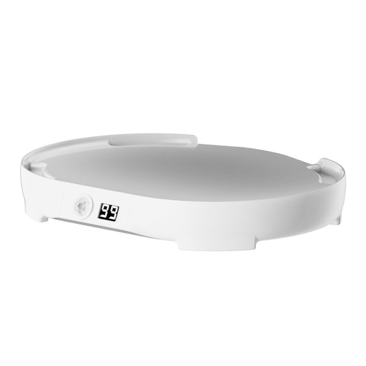 HAPUP Base de Carga Separada de Fuente para Gatos con Sensor Fuente Agua Gatos Batería de Repuesto Bebedero Gatos Automatico Fuente para Gatos sin Cable 2,2L Oval