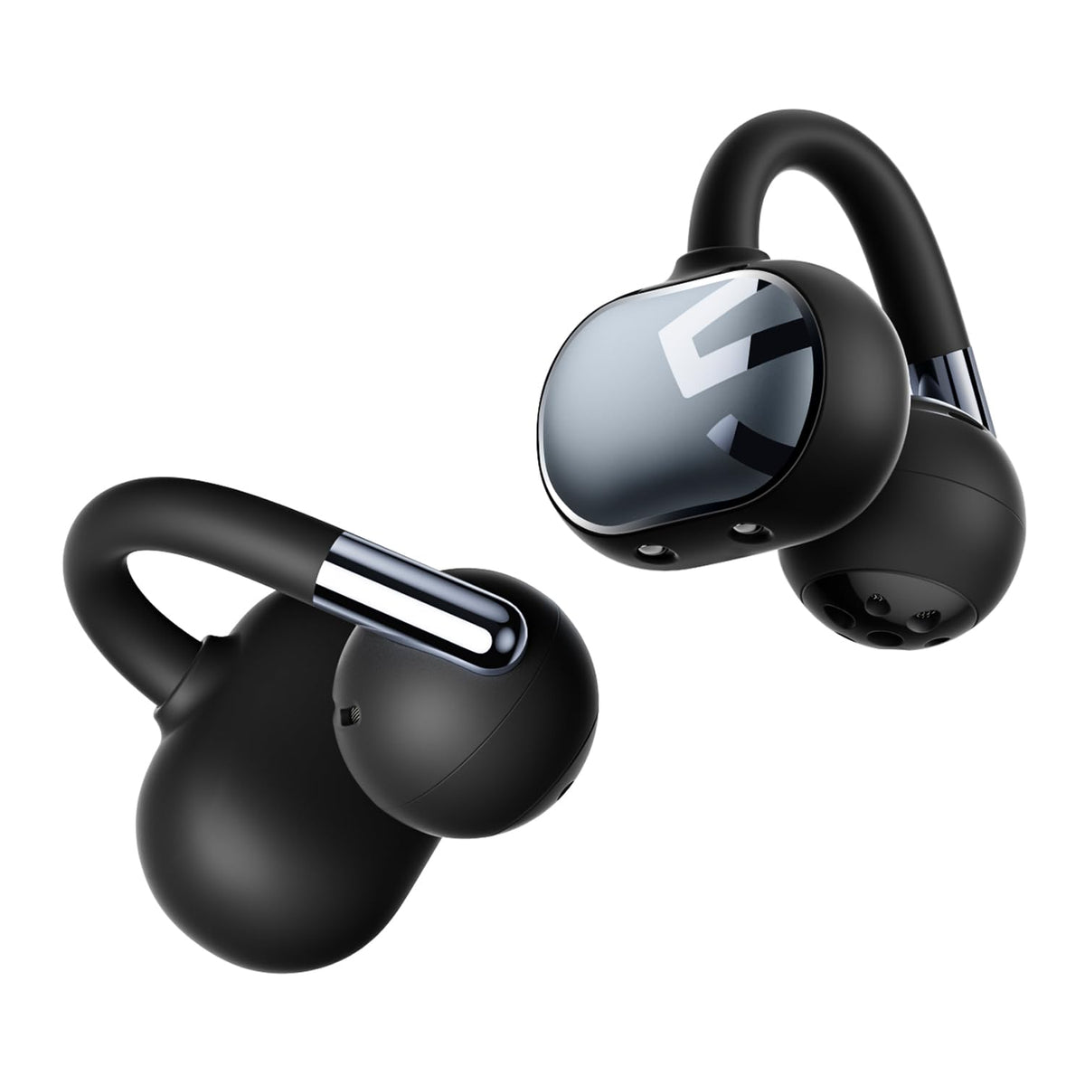 Audífonos Inalámbricos SoundPEATS Bluetooth 6.0 Negro Oscuro Open Ear