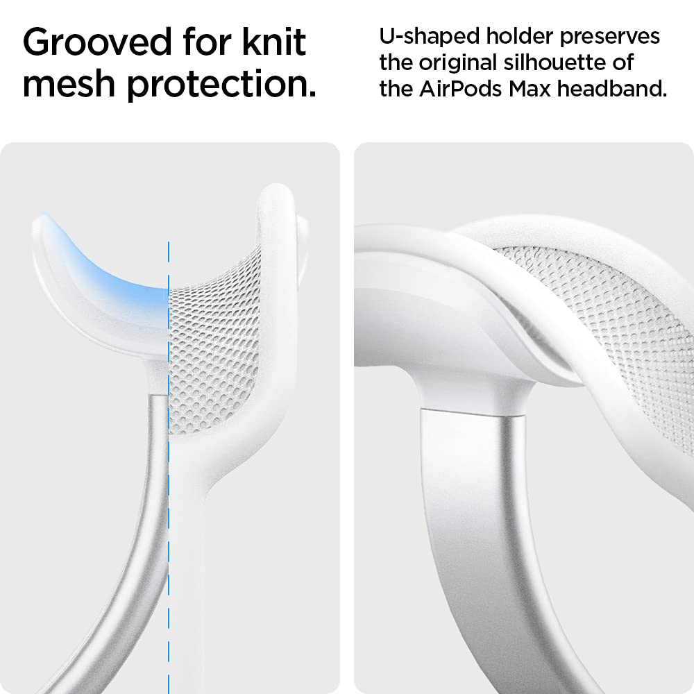 Soporte para Auriculares Spigen Plata Universal para AirPods MAX, Sonos, Bose, Beats, Sony, Sennheiser