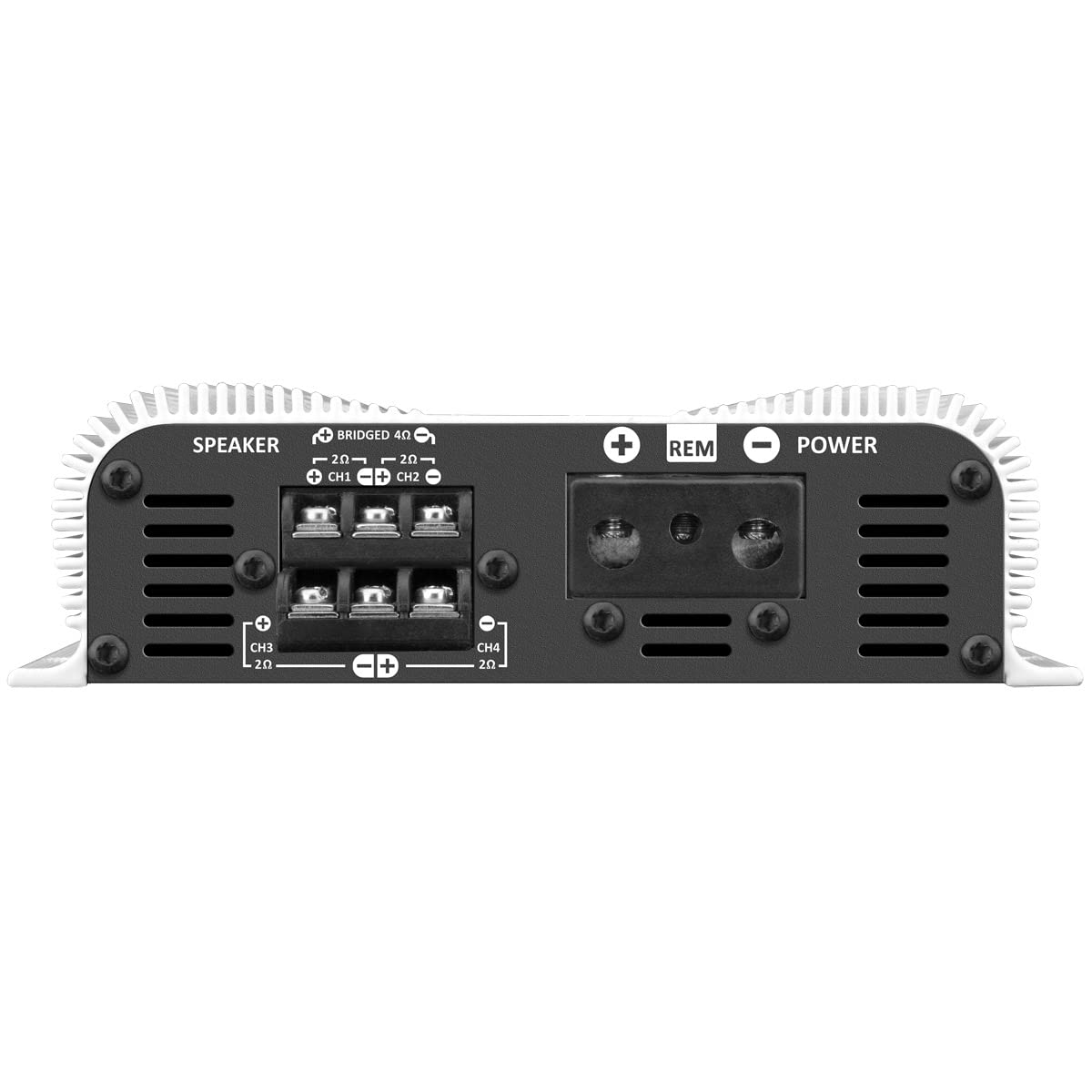Amplificador de Audio para Coche Taramps DS 1200 x 4 2 Ohmios 4 Canales 1200 Vatios RMS Clase D Rango Completo