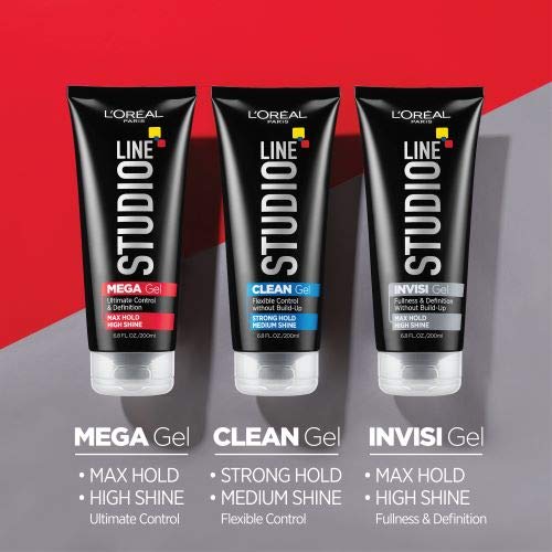L'Oreal Paris Studio Line Mega Hair Gel, 6.8 Fluid Ounce