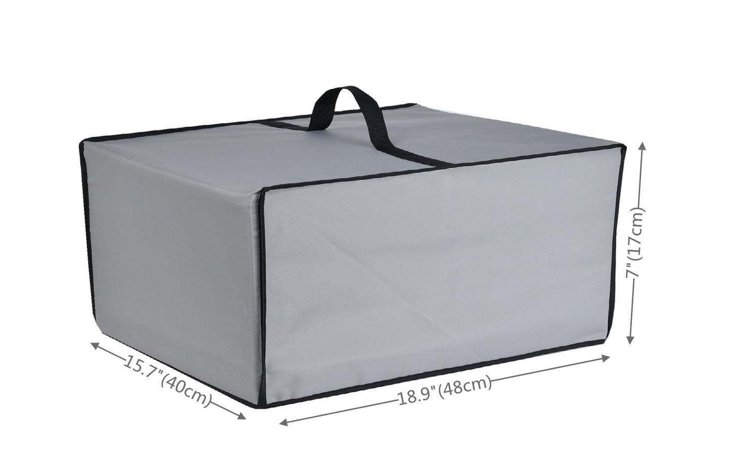 Carcasa de tela resistente de alta calidad, compatible con impresora de inyección de tinta inalámbrica Canon MegaTank G3270/G3260/PIXMA G6020 (gris plateado)