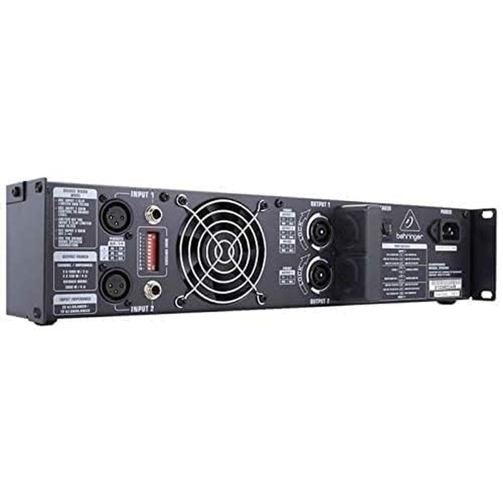 Behringer Europower EP2000 - Amplificador estéreo profesional (2000 W)