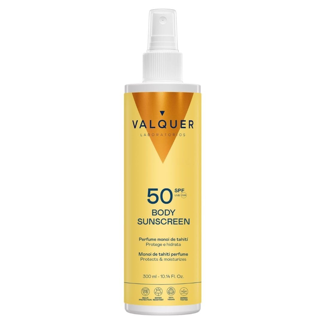 VALQUER Protector Solar Corporal SPF 50 en Spray | 300 ml
