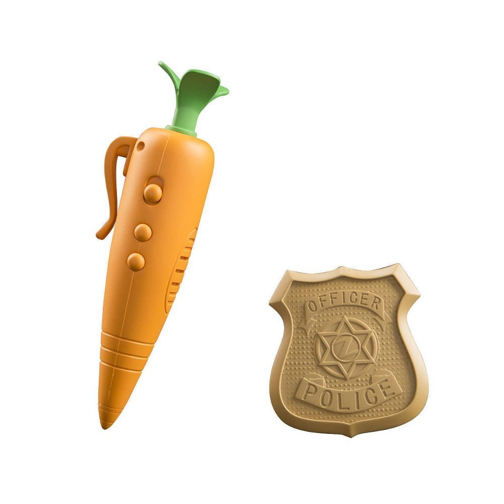 Juguete Tomy Zootopia Zanahoria Grabadora y Distintivo de Judy