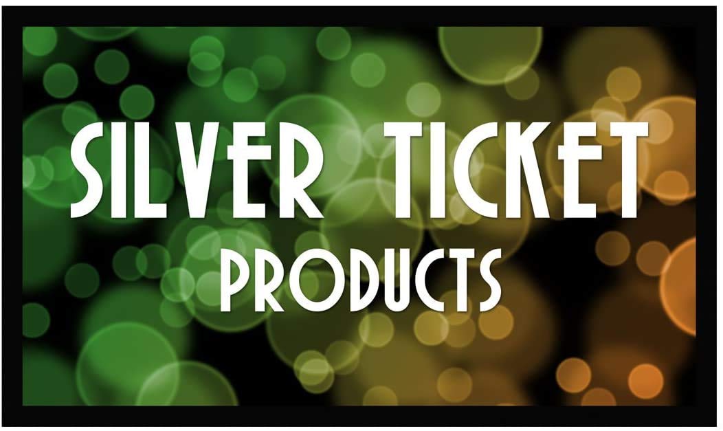 Marco Fijo Silver Ticket Products Gris Cine en Casa 106 Pulgadas 16:9 Ultra HD HDR 3D