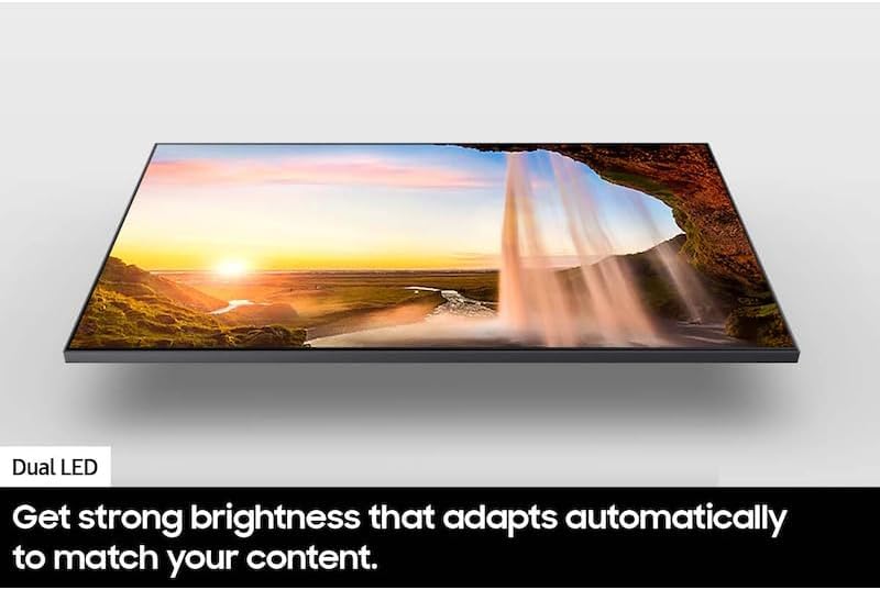 Televisor Smart de Samsung QLED 4K Ultra HD 55 Pulgadas con Modo Ambiente y Acelerador de Movimiento de 120 Hz