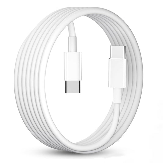 Cable USB C MORNWELL 100W Negro con Carga Rápida PD 20V 5A para iPhone, Samsung, Macbook, iPad, Google, Huawei