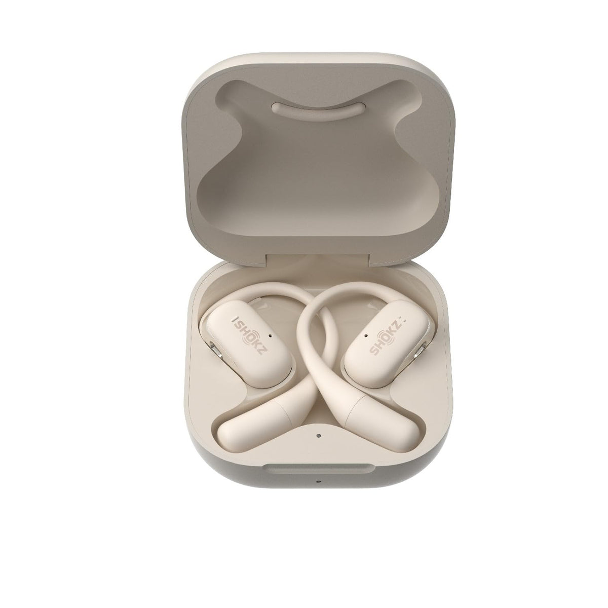 Auriculares Deportivos Shokz Beige True Wireless Bluetooth de Conducción Aérea Resistentes al Sudor y Agua