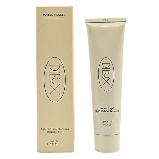 Dieux- Crema reparadora de barrera rica en lípidos Instant Angel con ceramidas, 1,69 onzas líquidas