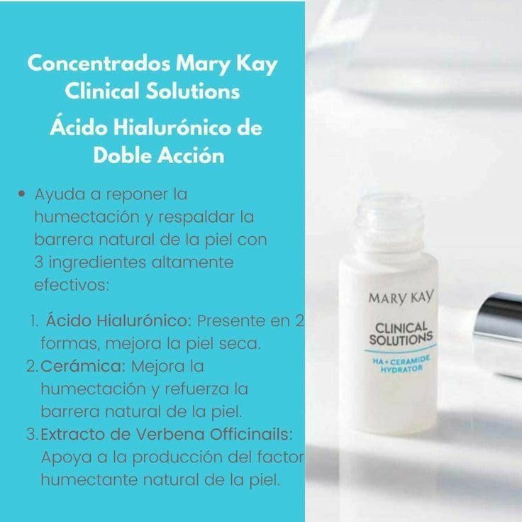 MARY KAY Concentrado HA + Ceramida para la Humectación Clinical Solutions