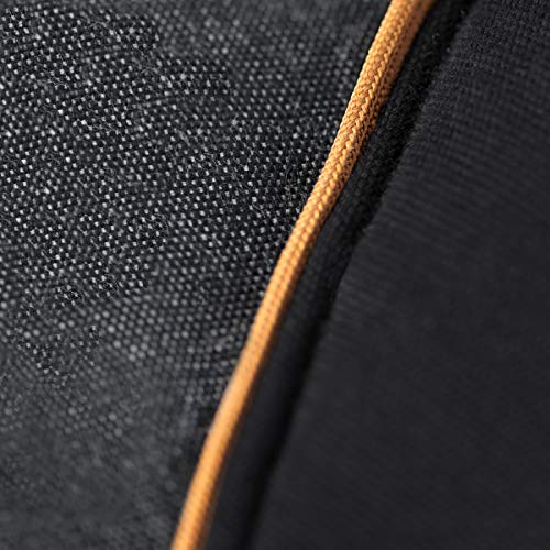 Manduca XT, portabebés con asiento ajustable, 3 posiciones de transporte (delantero, cadera y espalda), sin necesidad de inserciones para bebés, algodón orgánico, crece con tu bebé (3,5-20 kg), DenimBlack, XT Cotton
