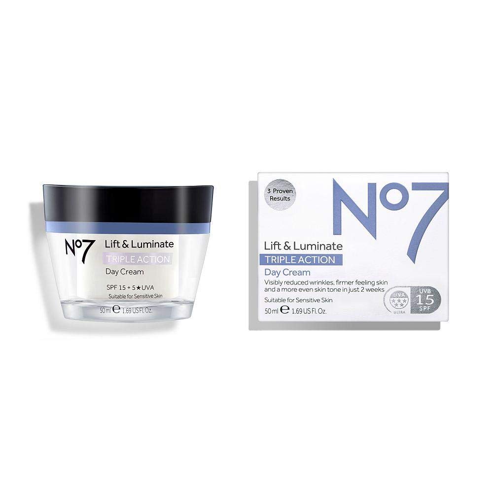 No7 Lift & Luminate TRIPLE ACTION Day Cream SPF15 50ml