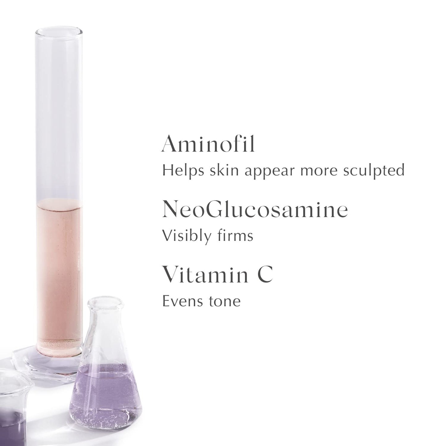 EXUVIANCE AGE REVERSE Total Correct + Sculpt Hydrating Antiaging Face Serum with Vitamin C, For fine lines and wrinkles, 1 fl. oz.
