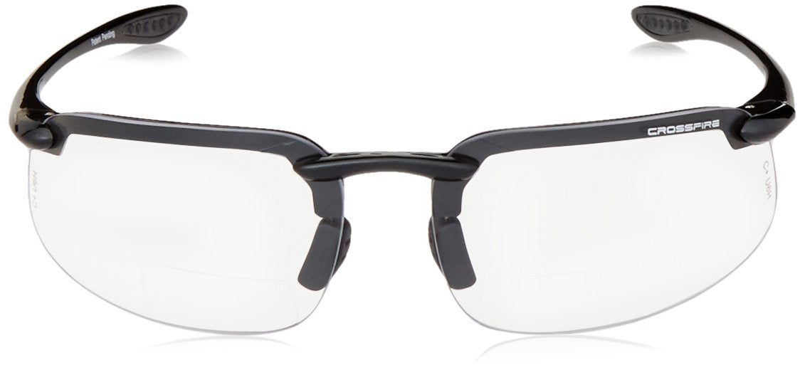 Anteojos de Seguridad Crossfire Negros Ajustables para Hombre