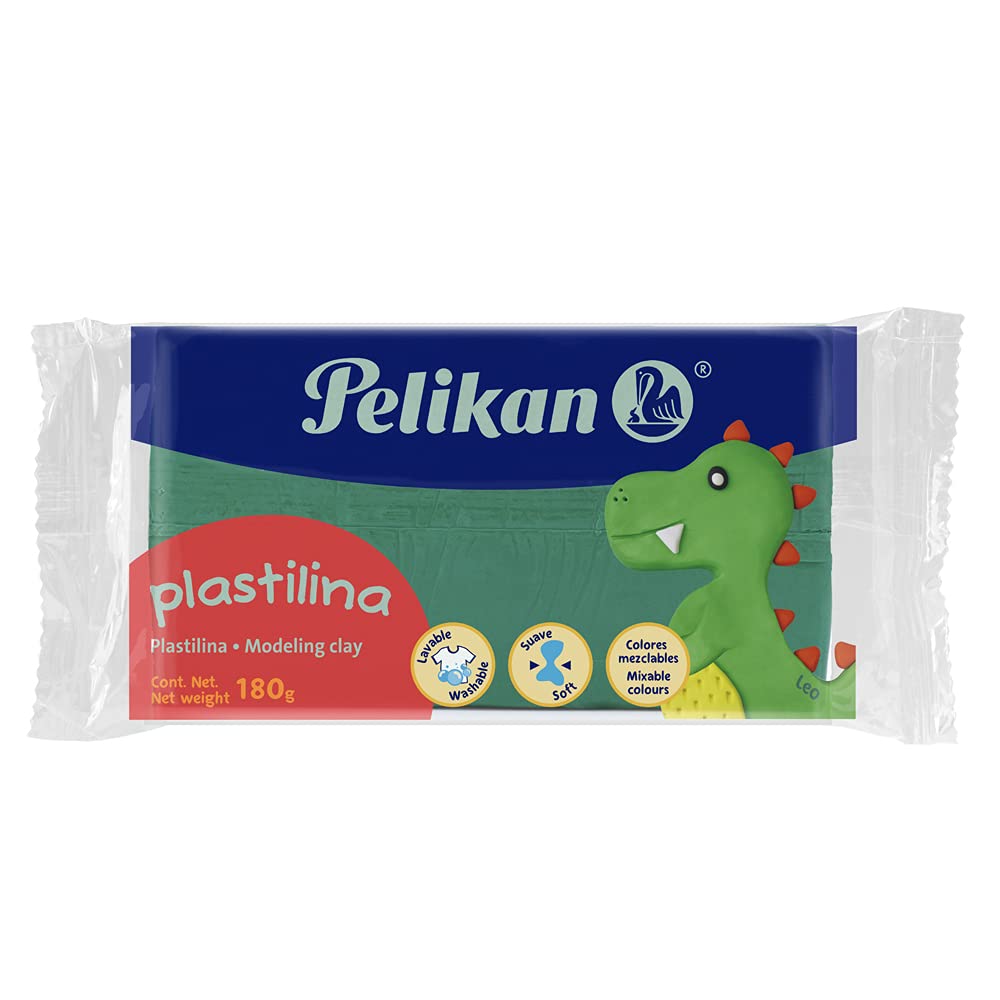Plastilina Pelikan Verde Marqueta para Dar Forma a Tus Ideas