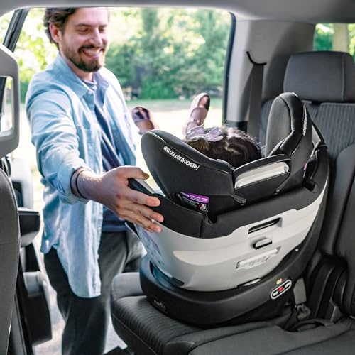 Gold Revolve360 Extend All-in-One Rotational Car Seat with SensorSafe (Onyx Black)