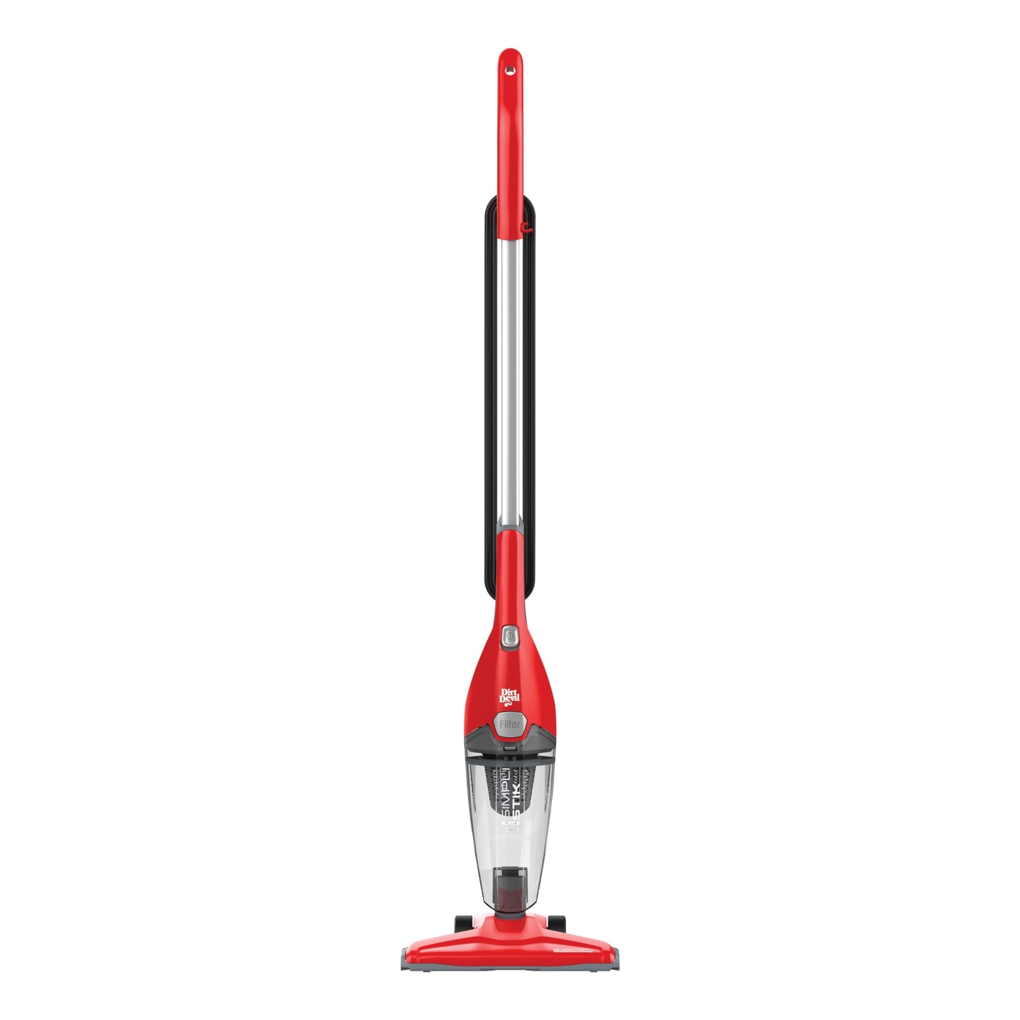 Dirt Devil Aspiradora Simpli Stik Plus 3 en 1, Mediana, Rojo