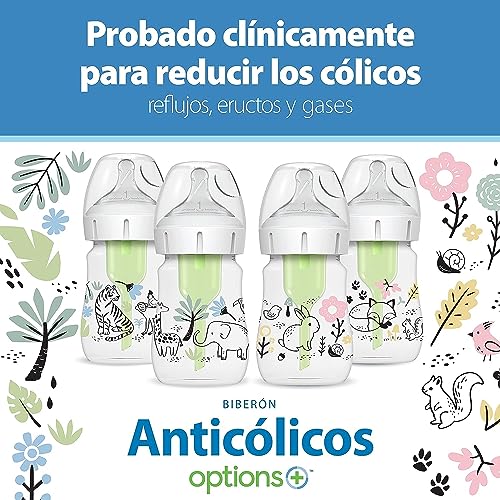 Biberón Anticólicos Dr. Brown’s 5 oz Jungle para Bebé