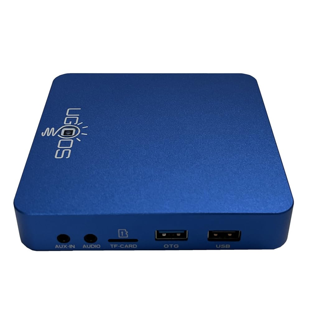 TV Box Ugoos UT8 Pro Negro Android 11 HDR 4K 60fps 8GB RAM para Hombre