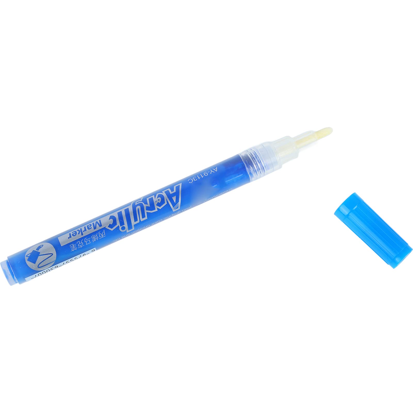 Marcadores de Pintura Acrílica, Tinta a Base de Agua, Multiusos, 24 Piezas, Marcadores Acrílicos para la Escuela