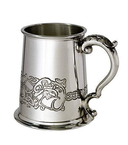 Jarra de Peltre Wentworth Pewter Dragón Celta