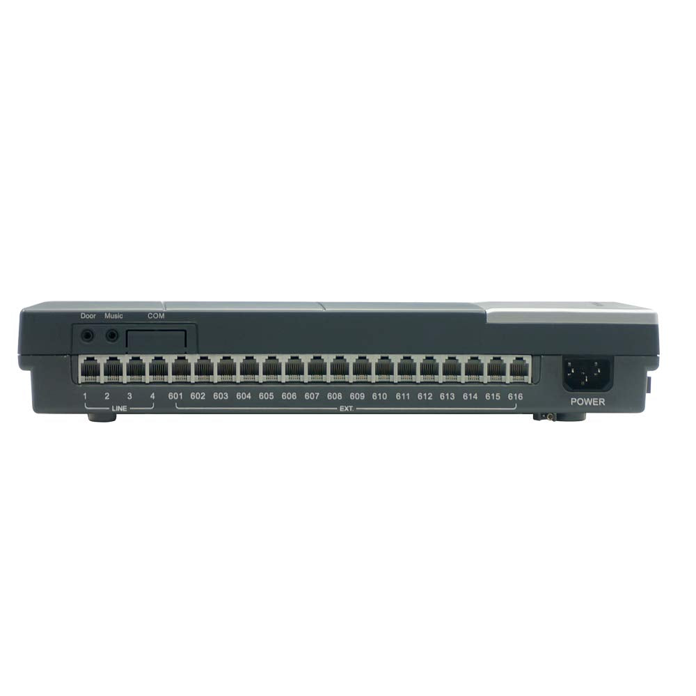 Excelltel PABX SOHO-PBX - Intercambio telefónico SP-416CS+ (4 extensiones de CO x 16)
