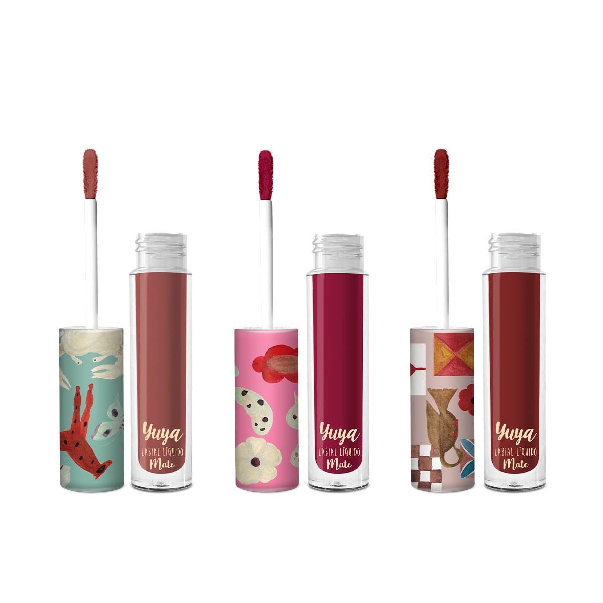 Republic Cosmetics - Set labiales Bahía, Magnolia, Aura