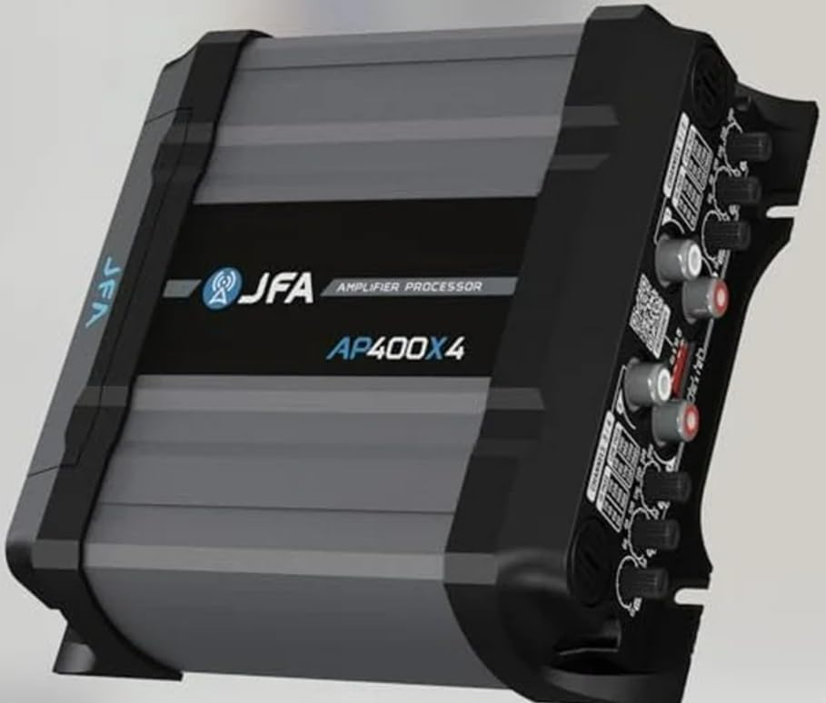 Procesador de Audio y Amplificador Clase D 400x4 para Coche y Motocicleta de Gama Completa