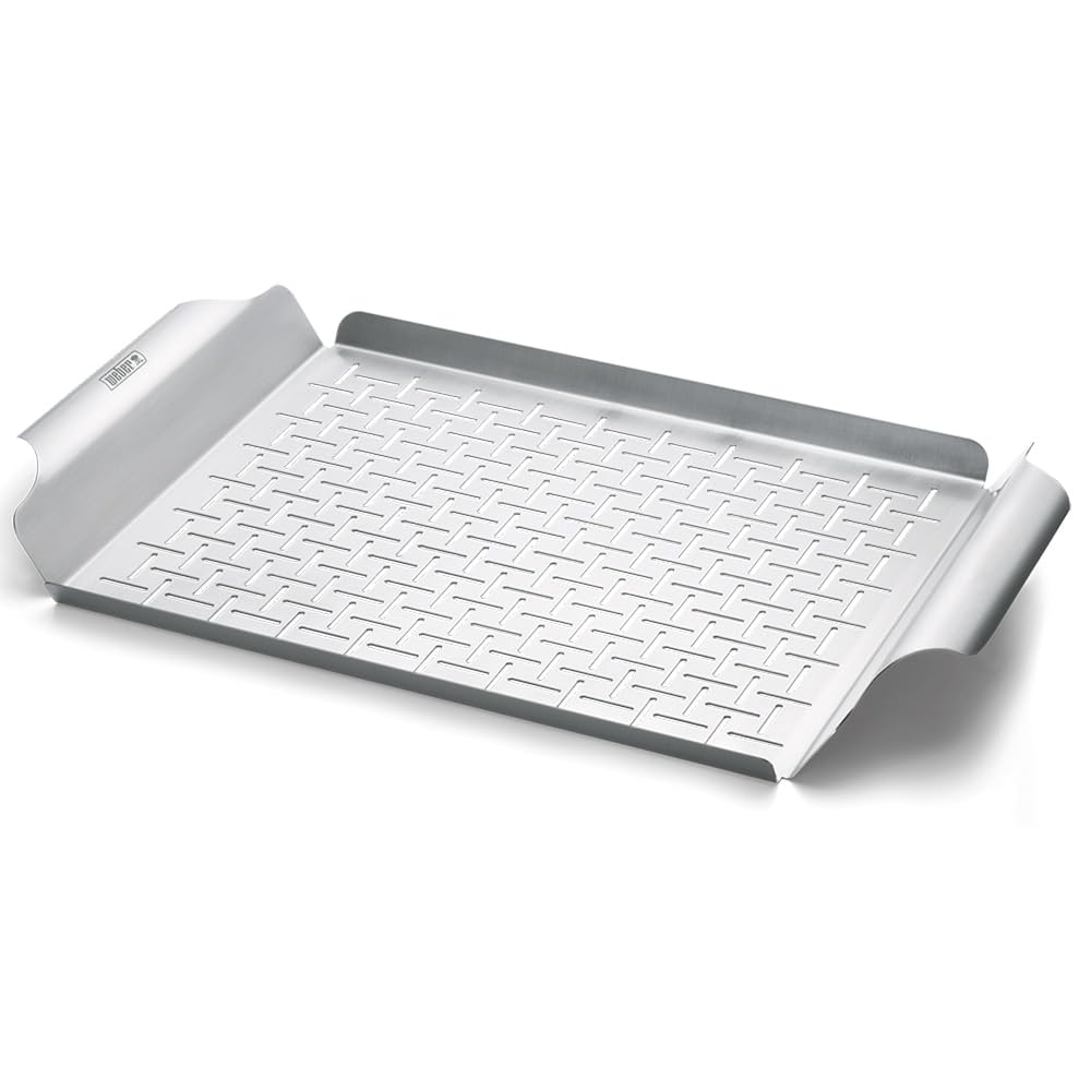 Bandeja Rectangular Weber Acero Inoxidable