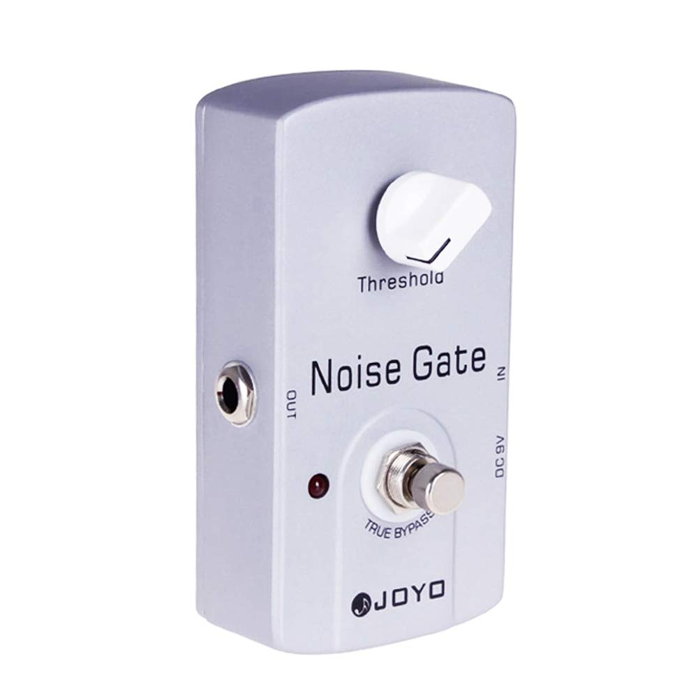 JOYO pedal de efecto puerta de ruido reduce el ruido adicional de la señal para pedales de guitarra eléctrica – True Bypass (JF-31)