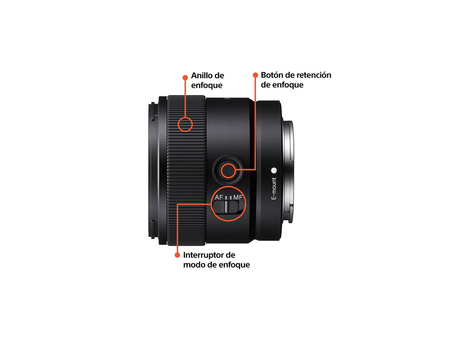 Lente Gran Angular Fijo Sony 11mm F1.8 APS-C con Estabilizador