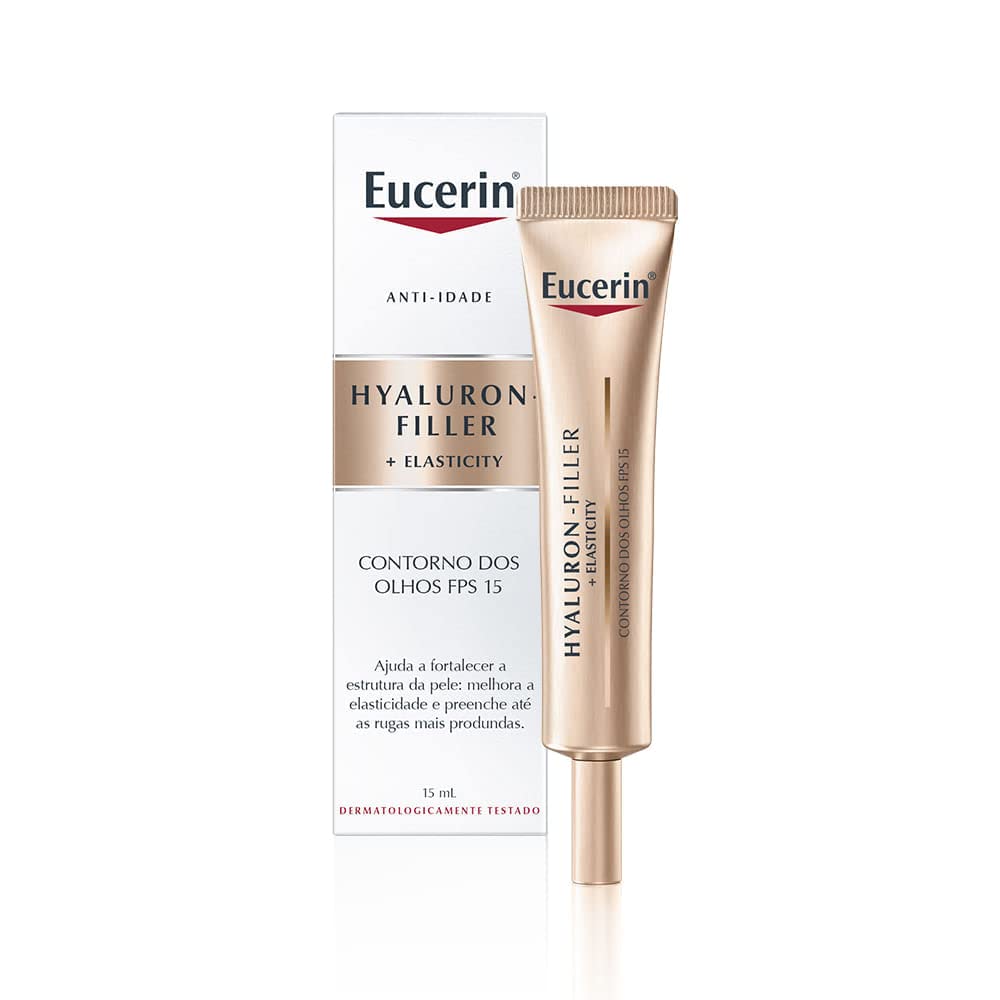 Eucerin Hyalluron Filler Elasticity Serum 30ml + Hyaluron Filler Elasticity Contorno de Ojos FPS 15