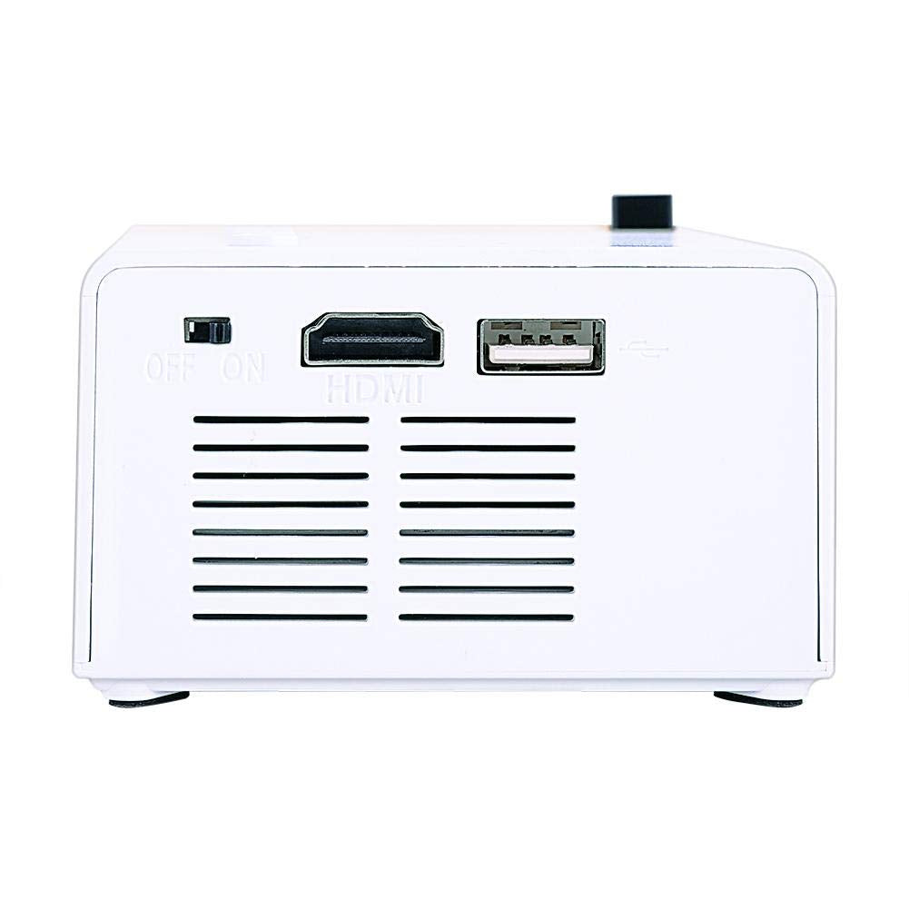 Proyector Portátil Elegante LED 1080P de Cine en Casa con Interfaz Múltiple