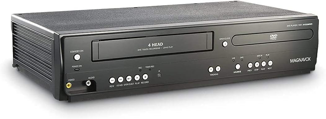 MAGNAVOX DV220MW9 Reproductor de DVD VCR Combo (Reacondicionado)