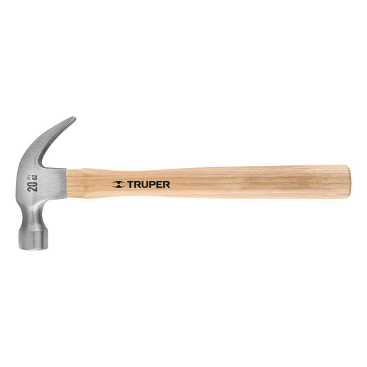 Martillo Curvo Truper MA-20 Cabeza Pulida 20 oz