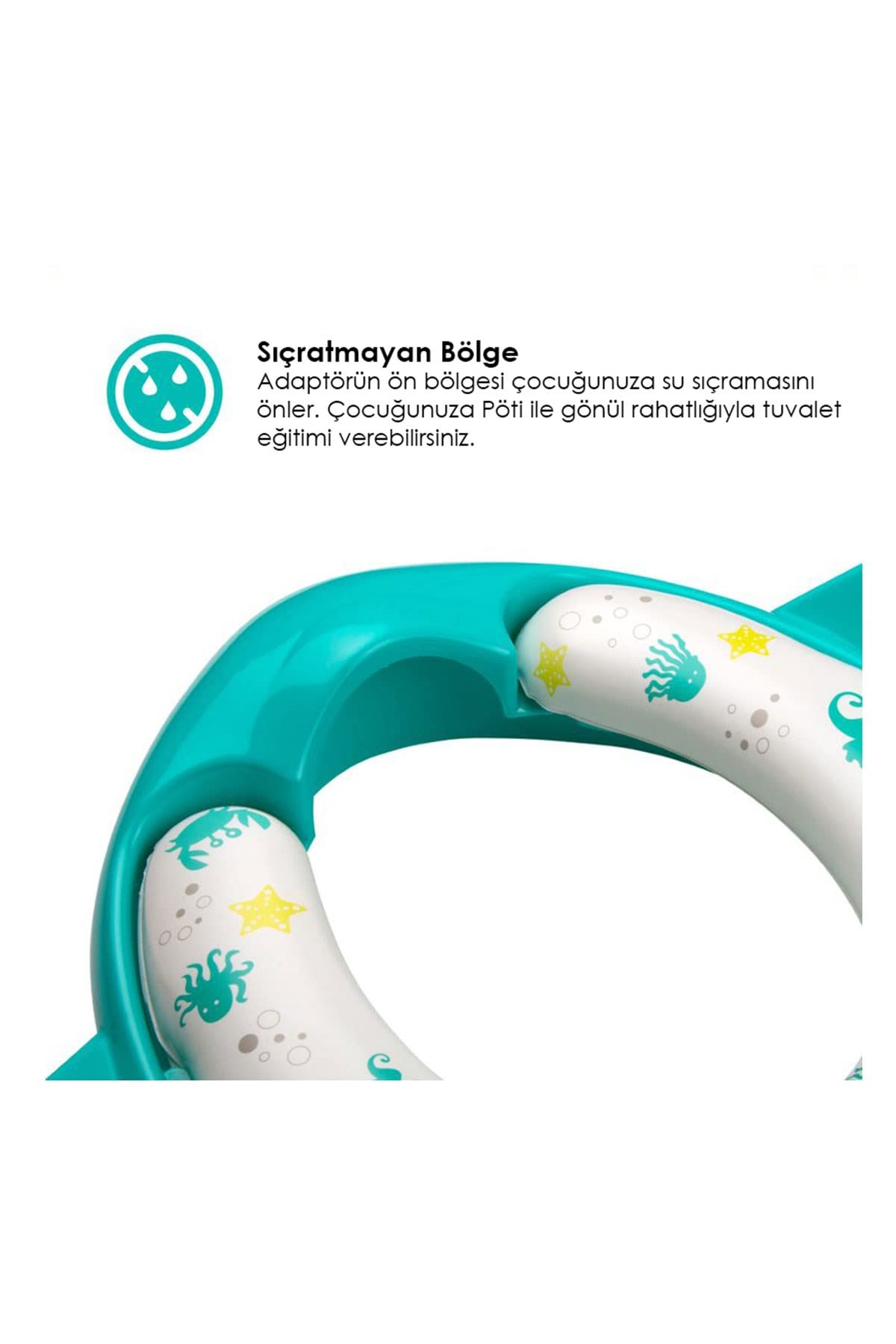 bbluv Poti asiento entrenador para baño - Lime
