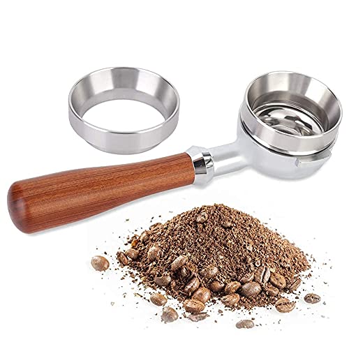 Embudo Dosificador Café Aluminio Magnético para el Hogar o Cafetería