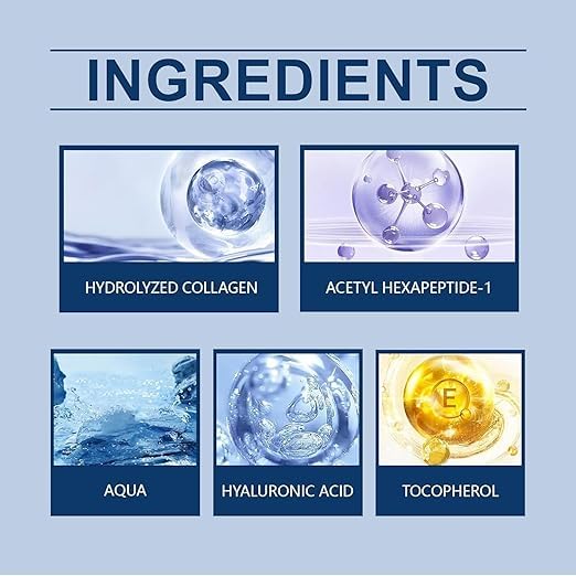 Conjunto de 3 Serums Facial Vitamina C y Ácido Hialurónico, Anti-Edad, Anti-arrugas, Hidratante y Reparador de Piel, 30ml - Pack de 3 Unidades