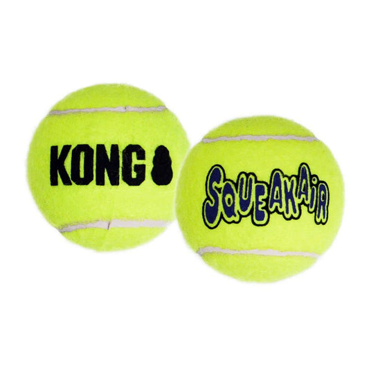 Kong Squeakair Ball, Color Amarillo, Grande