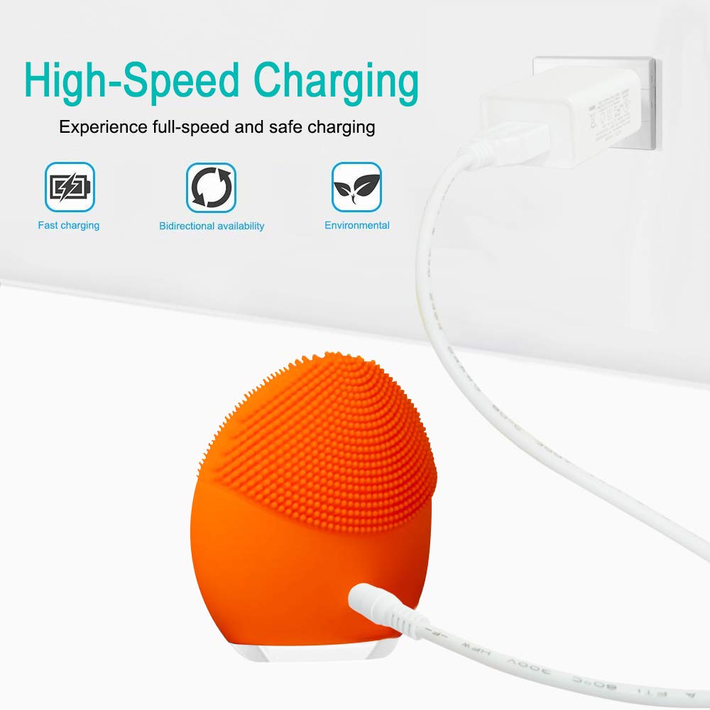 Cargador USB SCOVEE para Limpiador Facial Foreo Luna 2 3 4 Mini y Más