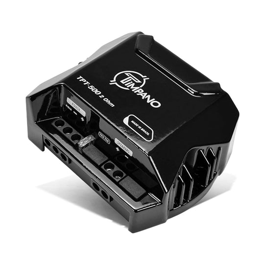 Amplificador de Audio TIMPANO Compacto 2 Ohmios de Rango Completo para Coche
