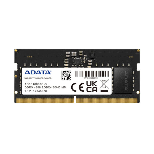 Memoria RAM SODIMM ADATA XPG Hunter 8GB 4800MHz 262 Pines