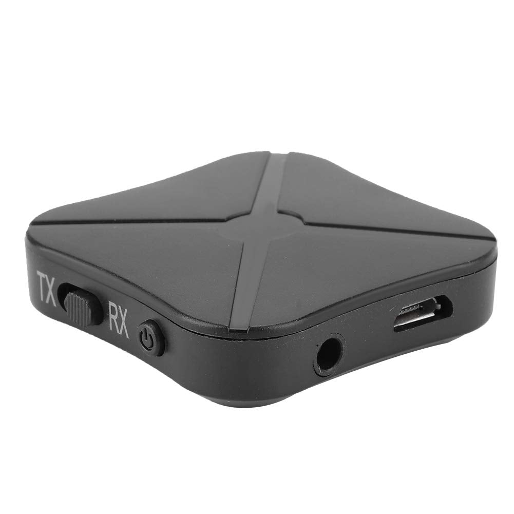 Receptor Transmisor Bluetooth ASHATA KN319 Inalámbrico 4.2 para Altavoz de Audio Estéreo del Hogar y Automóvil