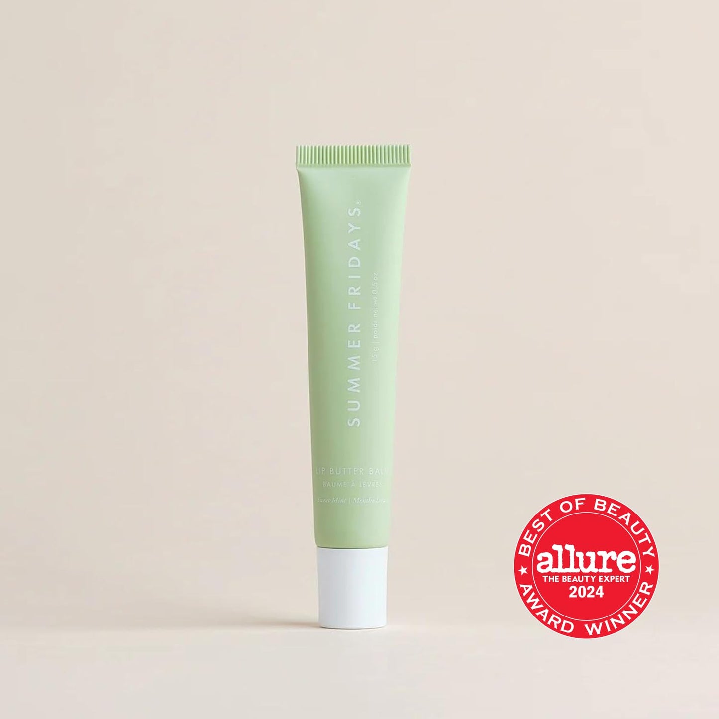 Bálsamo Labial Summer Fridays Sweet Mint Hidratación Día/Noche Vegano con Manteca de Karité