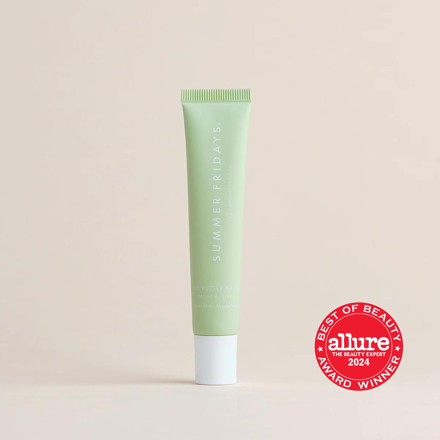 Bálsamo Labial Summer Fridays Sweet Mint Hidratación Día/Noche Vegano con Manteca de Karité