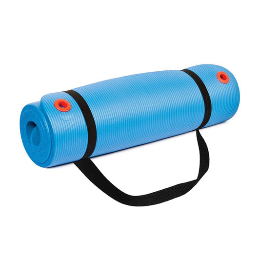 Body Sport - Alfombrilla de Ejercicio, Azul, 56-Inch