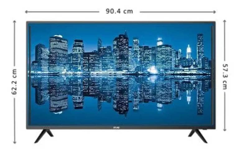 ATVIO Pantalla LED 40" Smart TV con USB Mod. AT-40IS840